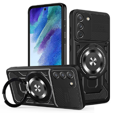  Techsuit - RuggedCam - Samsung Galaxy S21 FE 5G - Fekete tok