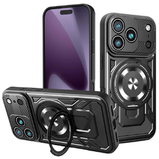  Techsuit - RuggedCam - iPhone 17 Pro - Fekete tok