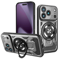  Techsuit - RuggedCam - iPhone 17 Pro - Szürke tok