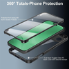  Techsuit - ColorVerse 360 Sorozat + Képernyővédő - iPhone 17 Air - Lila tok - 2. kép