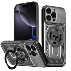  Techsuit - RuggedCam - iPhone 16 Pro - Szürke tok