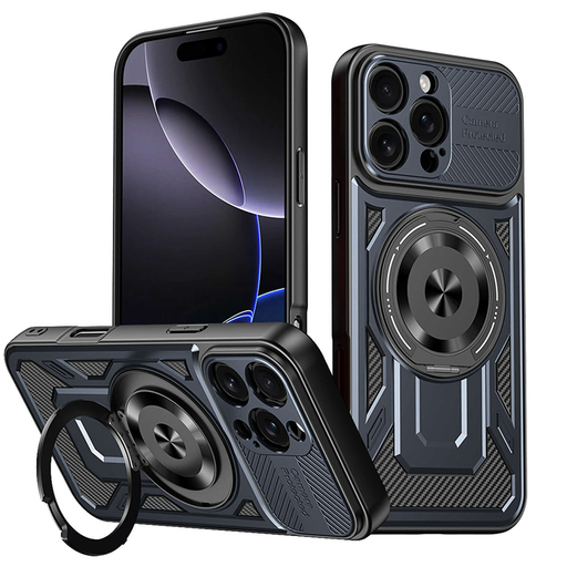 Techsuit - RuggedCam - iPhone 16 Pro Max - Kék tok Techsuit - RuggedCam - iPhone 16 Pro Max - Kék tok