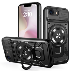  Techsuit - RuggedCam - iPhone 16e - Fekete tok