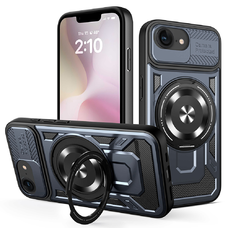  Techsuit - Strapabíró Kamera - iPhone 16e - Kék tok