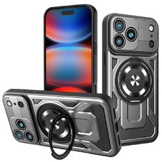  Techsuit - RuggedCam - iPhone 17 Pro Max - Szürke tok