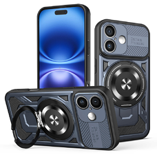  Techsuit - RuggedCam - iPhone 16 Plus - Kék tok