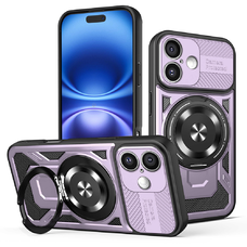  Techsuit - Strapabíró Kamera - iPhone 16 Plus - Lila tok