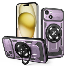 Techsuit - RuggedCam - iPhone 15 - Fialové puzdro Techsuit - RuggedCam - iPhone 15 - Fialové puzdro