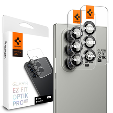 Spigen Optik Pro Hd Glas.tr „Ez Fit” kameravédő 2-csomag Samsung Galaxy Z Fold 7 fekete üvegfólia