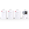 XO hálózati töltő CE34 2x USB 2,4A fehér + Lightning kábel - 1. kép