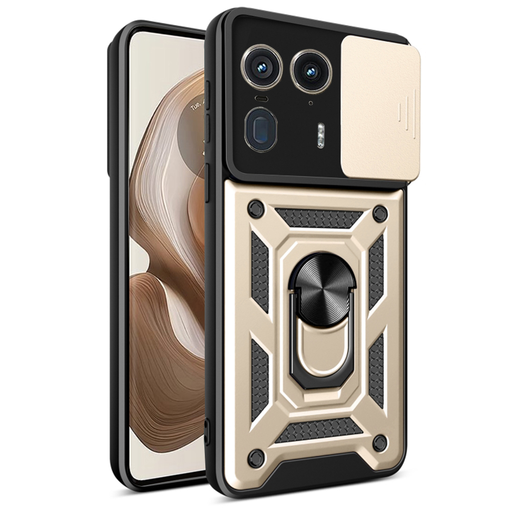 Techsuit - CamShield Sorozat - Motorola Edge 50 Ultra - Arany tok Techsuit - CamShield Sorozat - Motorola Edge 50 Ultra - Arany tok