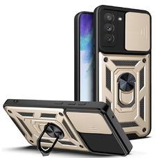  Techsuit - CamShield sorozat - Samsung Galaxy S21 FE 5G - Arany tok