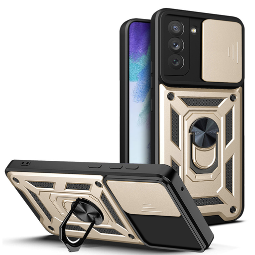 Techsuit - CamShield sorozat - Samsung Galaxy S21 FE 5G - Arany tok Techsuit - CamShield sorozat - Samsung Galaxy S21 FE 5G - Arany tok