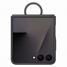 EF-PF766TBE Samsung Silicone Cover with Ring Samsung Galaxy Z Flip 7 tok Fekete