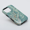 FORCELL F-PROTECT Mirage, Military Drop-Tested tok MagSafe kompatibilitással, IPHONE 15 PRO, zöld márvány - 4. kép
