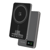 Blavec Power Bank 5000mAh BJ-03 Ultra Slim 7,8mm - Type C - 22,5W mágneses Magsafe 3 az 1-ben (PBBJ03-MC5G) szürke, - 0. kép