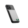 Blavec Power Bank 5000mAh BJ-03 Ultra Slim 7,8mm - Type C - 22,5W mágneses Magsafe 3 az 1-ben (PBBJ03-MC5G) szürke, - 4. kép