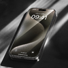 Benks edzett üveg Arc Shield teljes lefedettségű üvegfólia iPhone 15 Pro fekete üvegfólia - 2. kép