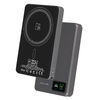 Blavec Powerbank 10000mAh BJ-03 Slim 13,5mm - Type C - 22,5W mágneses Magsafe 3 az 1-ben (PBBJ03-MC10G) szürke - 0. kép