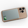 Blavec Powerbank 10000mAh BJ-03 Slim 13,5mm - Type C - 22,5W mágneses Magsafe 3 az 1-ben (PBBJ03-MC10G) szürke - 2. kép