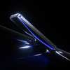 Benks Tempered glass Glass Warrior Zafír bevonatú üvegfólia (LL65) iPhone 16 Pro fekete (Vékony Szélű) üvegfólia - 4. kép
