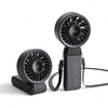 Jisulife Kézi Ventilátor Life7 5000mAh Hordozható USB Ventilátor - Fekete - 0. kép