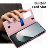  Techsuit - SmartView sorozat - Samsung Galaxy Z Fold5 - Rózsaszín tok - 1. kép