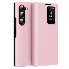  Techsuit - SmartView sorozat - Samsung Galaxy Z Fold5 - Rózsaszín tok