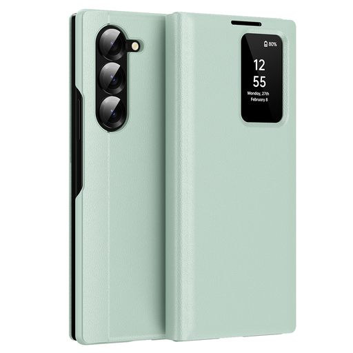 Techsuit - SmartView Széria - Samsung Galaxy Z Fold5 - Zöld tok Techsuit - SmartView Széria - Samsung Galaxy Z Fold5 - Zöld tok