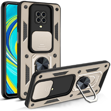  Techsuit - CamShield sorozat - Xiaomi Redmi Note 9S / Note 9 Pro / Note 9 Pro Max - Arany tok