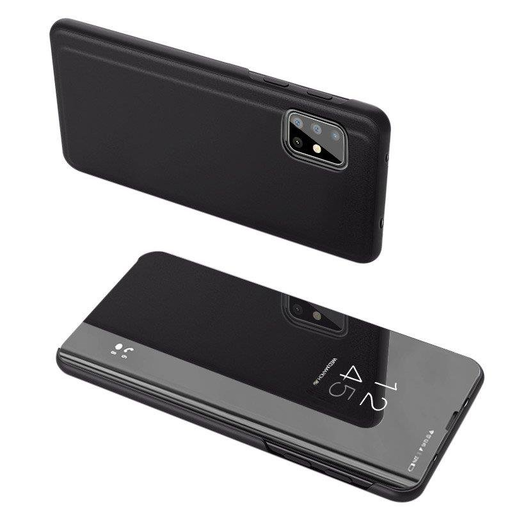 Clear View fliptok Samsung M31S fekete Clear View fliptok Samsung M31S fekete