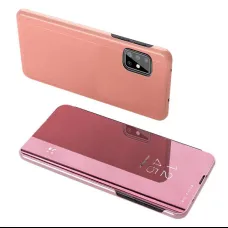 Clear View fliptok Samsung M31S pink