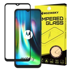 Motorola Moto G9 Play / Moto E7 Plus Wozinsky Super Tough kijelzővédő üvegfólia fekete