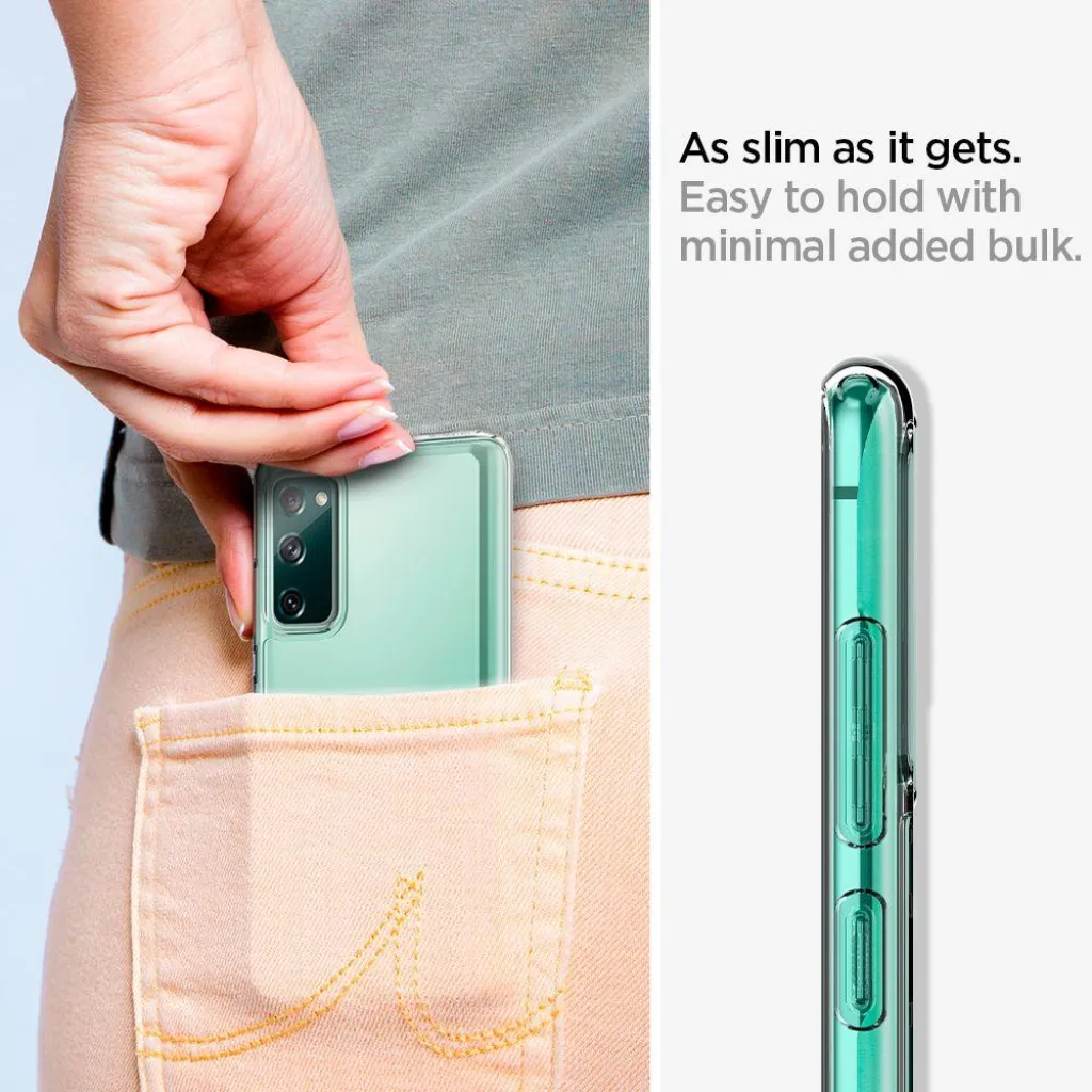 Samsung S20 FE Spigen Ultra Hybrid tok Crystal Clear (ACS01848) - 11