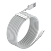 Baseus Wisdom 2x USB - USB Type-C kábel gyorstöltéssel QC 5A 1,5m fehér (TZCATZJ-02) - 3. kép