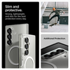 Spigen Airskin Mag Magsafe Galaxy Z Fold 7 Kristálytiszta/Fehér tok - 2. kép