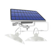 SUNARI Napelemes Dupla Lámpa LED FLS-80 6W 520lm 4500K 5500mAh Li-Ion Örök Fény