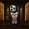 Nimmy Glasses Cool Dog iPhone 16 Pro Max tok - Fekete - 3. kép