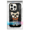 Nimmy Glasses Cool Dog iPhone 16 Pro Max tok - Fekete - 4. kép