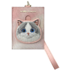 Nimmy Big Eyed Pet 2.0 Macskás 3 az 1-ben Telefon Táska + Pénztárca + Tracker Tok - Rózsaszín - 1. kép