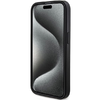 Guess 4G Collection Bőr Fém Logó MagSafe Tok iPhone 14 Pro Max - Fekete tok - 3. kép