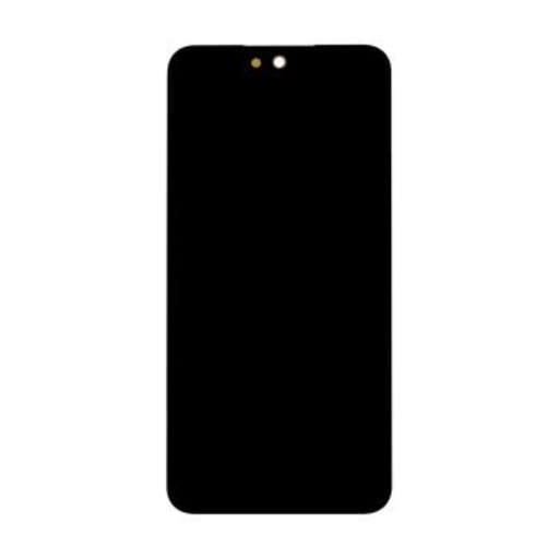 LCD kijelző + Érintőegység Samsung A566B Galaxy A56 5G Fekete (Szervíz csomag),
