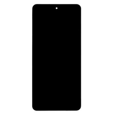 LCD kijelző + Érintőpanel Samsung M556 Galaxy M55 5G Fekete (Szervíz csomag)