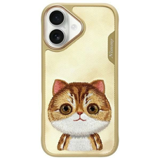 Nimmy Nagyszemű Kedvenc 2.0 Macska tok iPhone 16 - Zöld tok