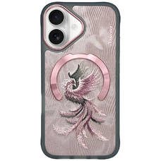 Nimmy Magnetic Fantasy Animal MagSafe iPhone 16 Case - Rose Gold