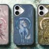 Nimmy Magnetic Fantasy Animal MagSafe iPhone 16 Case - Rose Gold - 4. kép