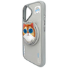 Nimmy Glasses Cool Cat MagSafe tok iPhone 16 - Szürke, - 2. kép