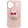 Nimmy Glasses Cool Cat MagSafe tok iPhone 16 - Rózsaszín tok - 0. kép