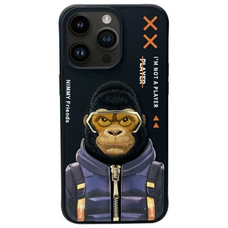 Nimmy Cool&Cute 2.0 Majom tok iPhone 15 Pro Max - Fekete