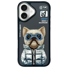 Nimmy Cool&Cute 2.0 Dog tok iPhone 16 - Fekete